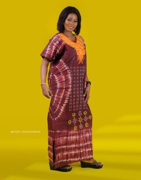 African print kaftan