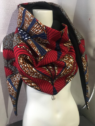 Triangle scarf shawl