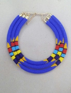 3 in 1 necklace/Zulu necklaces/ maasai necklace/ African chain