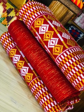 Ashanti Bonwire Kente-Hand woven