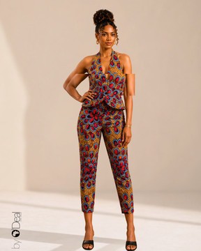 Ensemble pantalon jupe et son gilet