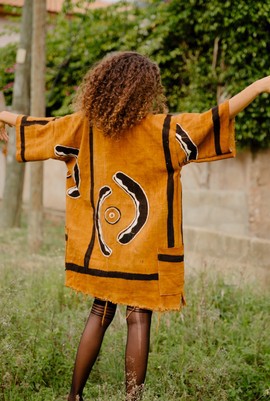 Goldie Bogolan Cloak (Pre-Order)