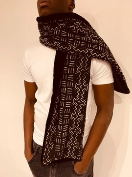 Bogolan scarf from Mali