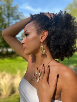 “Lady” earrings