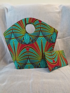 Sac à main Ankara femme africaine