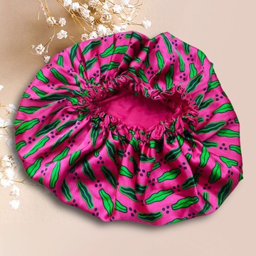 Reversible silk beanie / satin nightcap / hair accessories for women