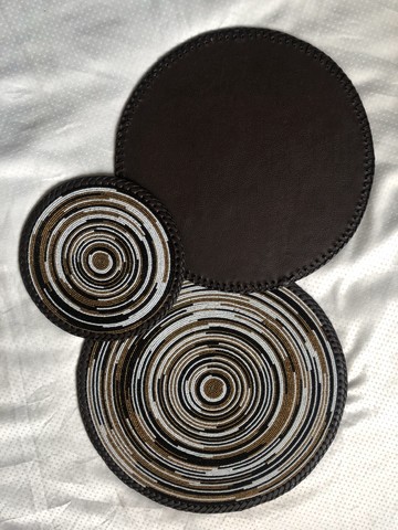3 tapis muraux/décor perlé/tenture murale/décoration murale/décor à la maison/tapis de service à manger