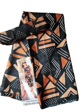 BOGOLAN PRINT SILK FABRIC