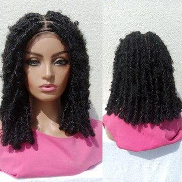 14 inches frontal butterfly locs, butterfly  locs,free shipping