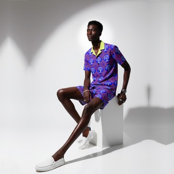 Ensemble chemise et short pour homme Osisi