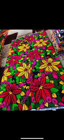 Vero floral patterns Ankara fabric 6yards