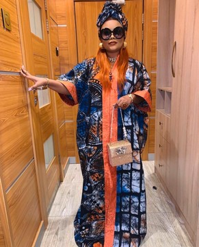 Rich Aunty Vibes Adire BuBu/Agbada/BouBou