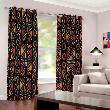 Cultural Unique Bath Mat White and Black Bathroom Rug (LARGER SIZES AVAILABLE)