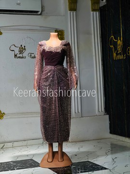 Long prom evening dress with train, wedding dresses, prom gowns