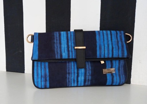 Indigo branded pouch