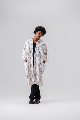 Osikani Hooded Bogolan Cloak (Pre-Order)