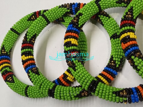 Ensemble de quatre, bracelet en perles africaines pour femme, bracelet amérindien masai zoulou