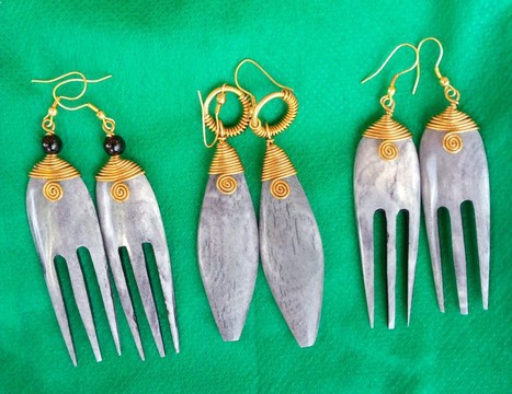 African earrings/ women jewelry/ handmade earrings