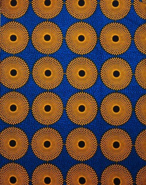 African wax fabric Ankara fabric printed wax ball pattern
