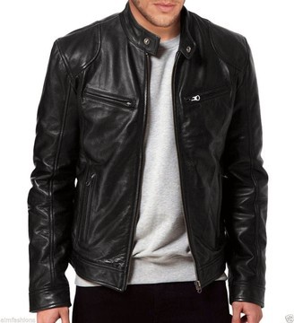jacket en cuir original de très haut de gamme