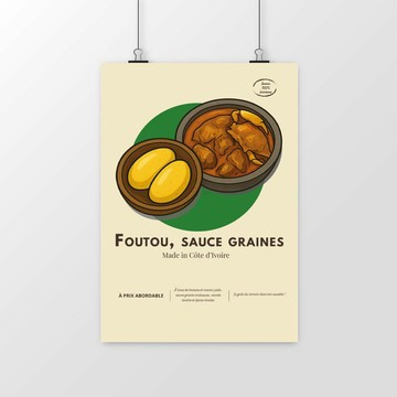 Affiche Murale-Foutou SG