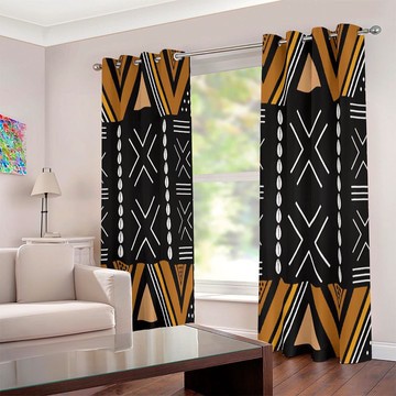 Cultural Unique Bath Mat White and Black Bathroom Rug (LARGER SIZES AVAILABLE)