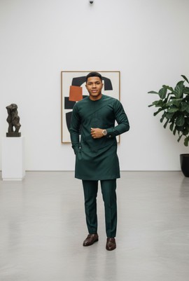 African Men’s Suit | African Wedding Suit | Senator Suit | Dashiki Shirt | Men’s Kaftan