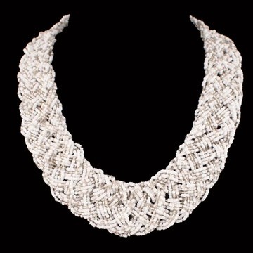 Collier perles / bijoux africain / tour de cou / bijoux Nigeria