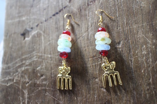 Akan inspired earrings