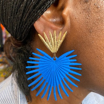 "Star of the Sahel" earrings