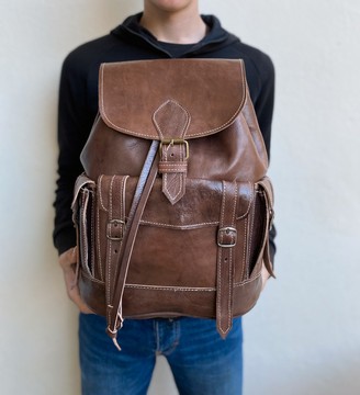 Sac à bandoulière en cuir véritable haute qualité 100% fait main.