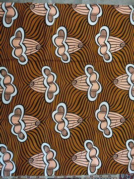 COUPON FABRIC WAX AFRICAN