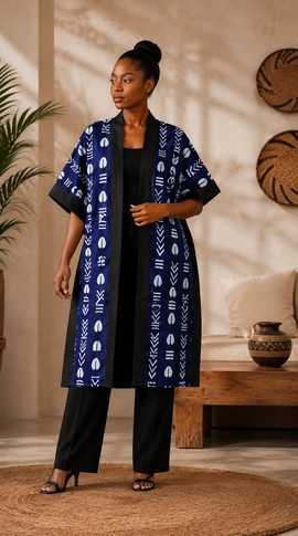 Kimono Wax "Éclat Africain"