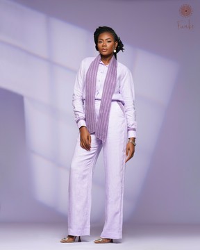Ensemble violet Idunu