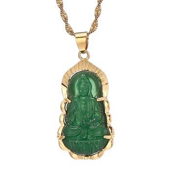 Pendentif Bouddha Gm en or