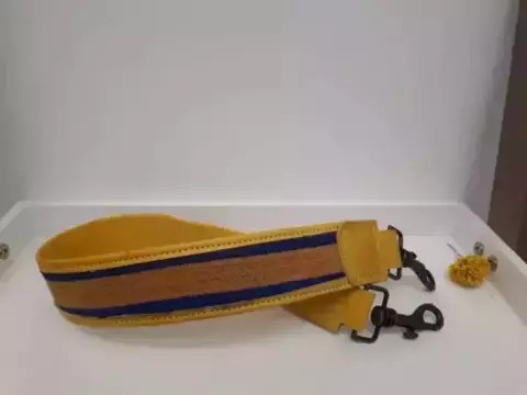 Artys - Handbag handle- Yellow leather