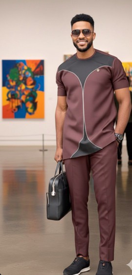 Men African Clothing/Men African Top And Down/Men African Weddings Wear/Men African Kaftan Wear