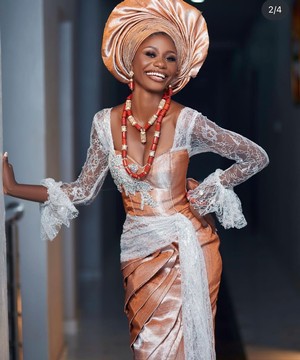 African Aso oke dress, Aso oke dress, African traditional dress,Aso oke wedding dress
