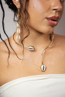 Collier cauris « Feeling »