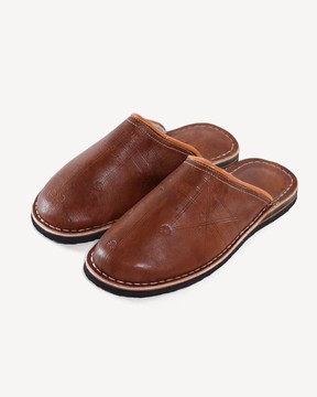 Handmade original leather slipper