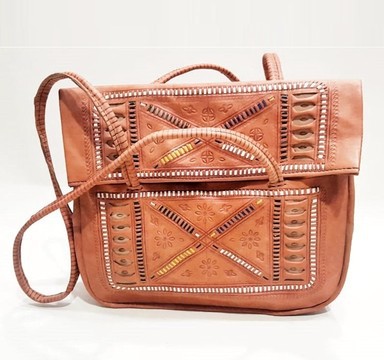 Very good quality handmade original real leather backpack