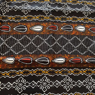 African Print Ankara Multicolor Mixed Design Cotton Colorful Fabric - By the Yard