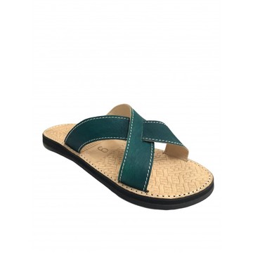 Real leather sandal for women