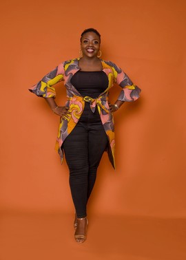 Beautiful Ankara  Long  Jacket| Ankara Kimono| Ankara Shop | African print Dress| Gifts For Her