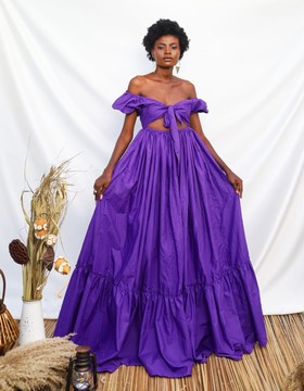 Robe san popé violetta