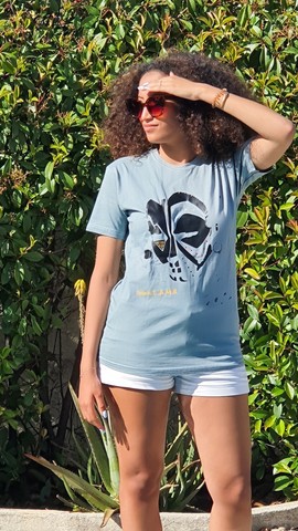 T shirt tribal boy ( gris noir)