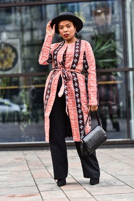 OBA TRIBAL PEACH JACKET
