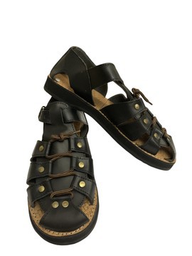 Men's sandal in genuine leather