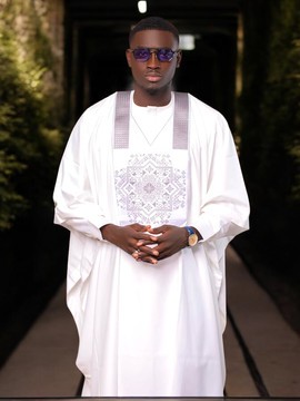 Grand boubou 3 pièces africain