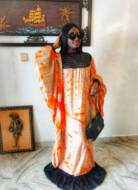 Elegant African Woman Exotic Boubou| Long Dress| Weddings/Evening/Occasions| Plus Size